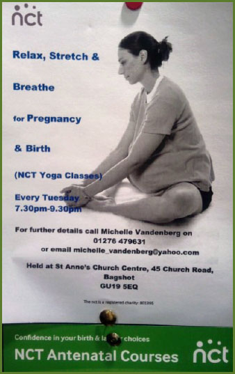 NCT yoga classes near ascot