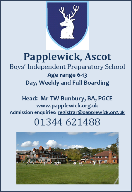 papplewick day and boarding prep school in ascot