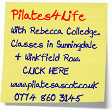 Pilates Ascot with in winkfield and sunningdale